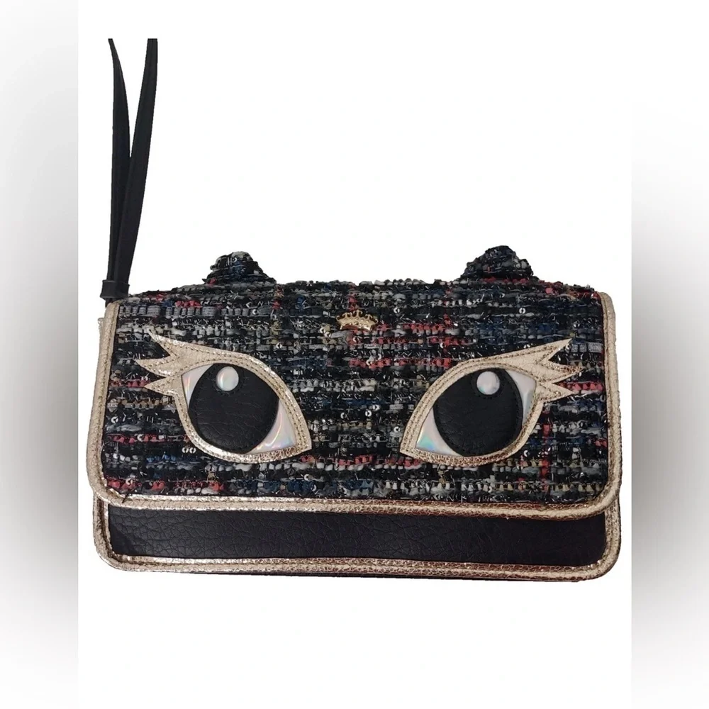 Juicy Cotoure cat face wristlet